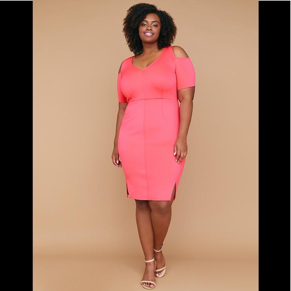 Lane Bryant Pink Dress - Brand New